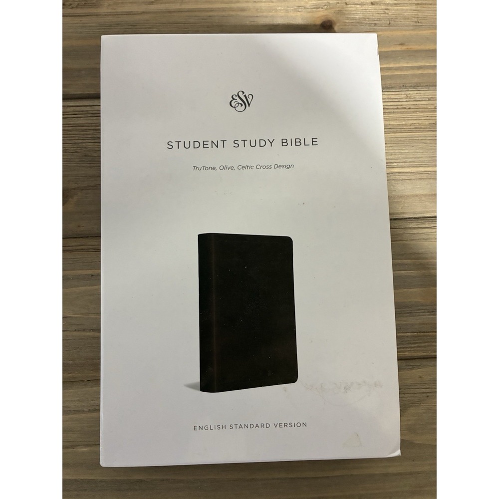 ESV Student Study Bible‎ [TruTone, Olive] Brand New